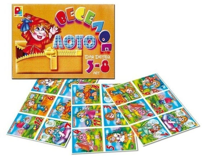 Настольная игра "Веселое лото"
