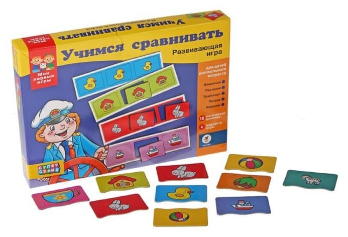 Развивающая игра "Учимся сравнивать" МПИ