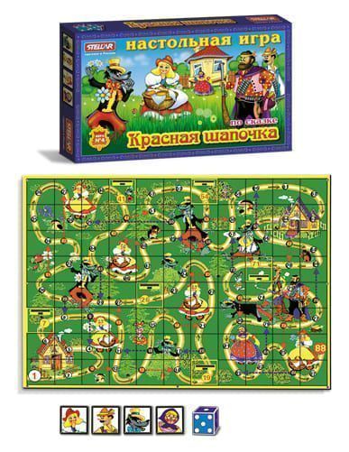 Настольная игра "Красная шапочка"