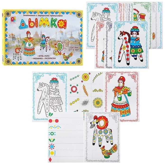 Развивающая игра "Дымка"