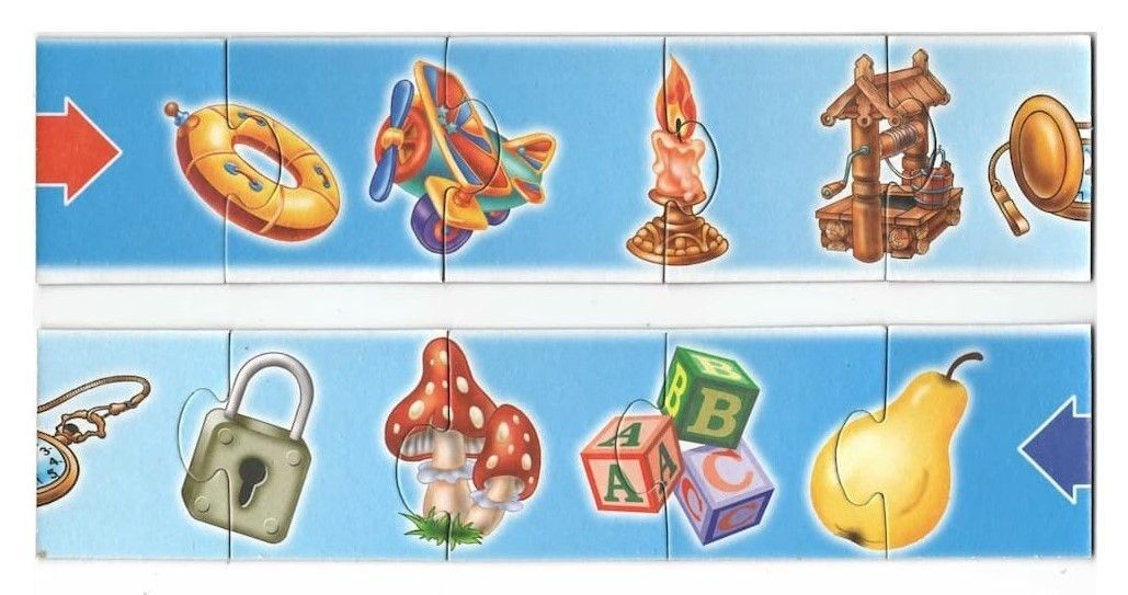 Занимательная игра "Цепочки"