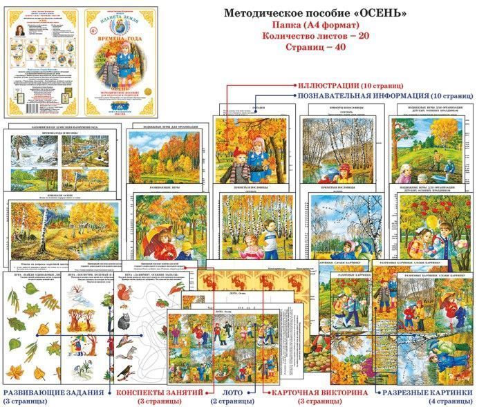 Дидактический материал "Осень" 