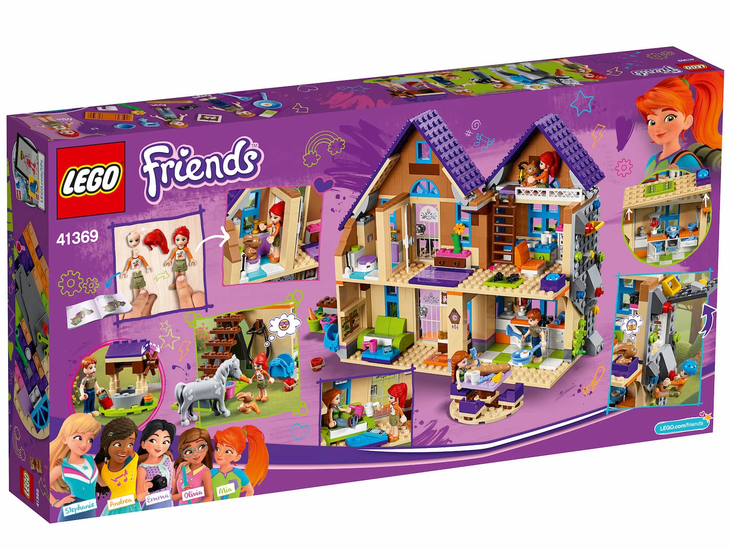 Конструктор LEGO Friends, Дом Мии