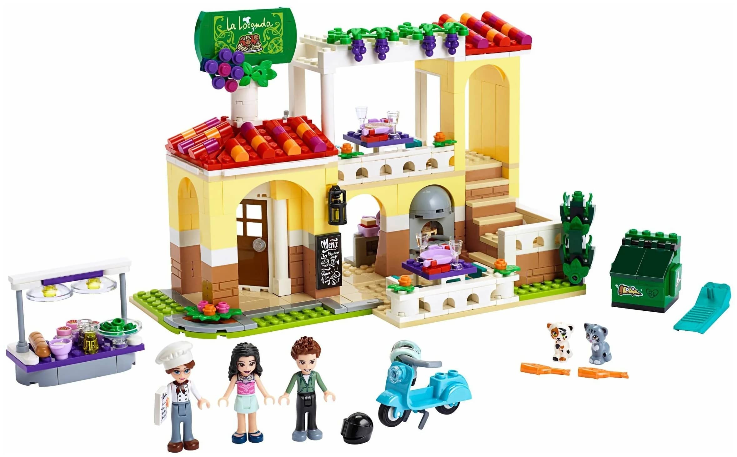 Конструктор LEGO Friends, Ресторан Хартлейк Сити