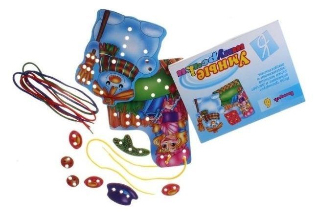 Игра-шнуровка "Умные шнурочки - 6"