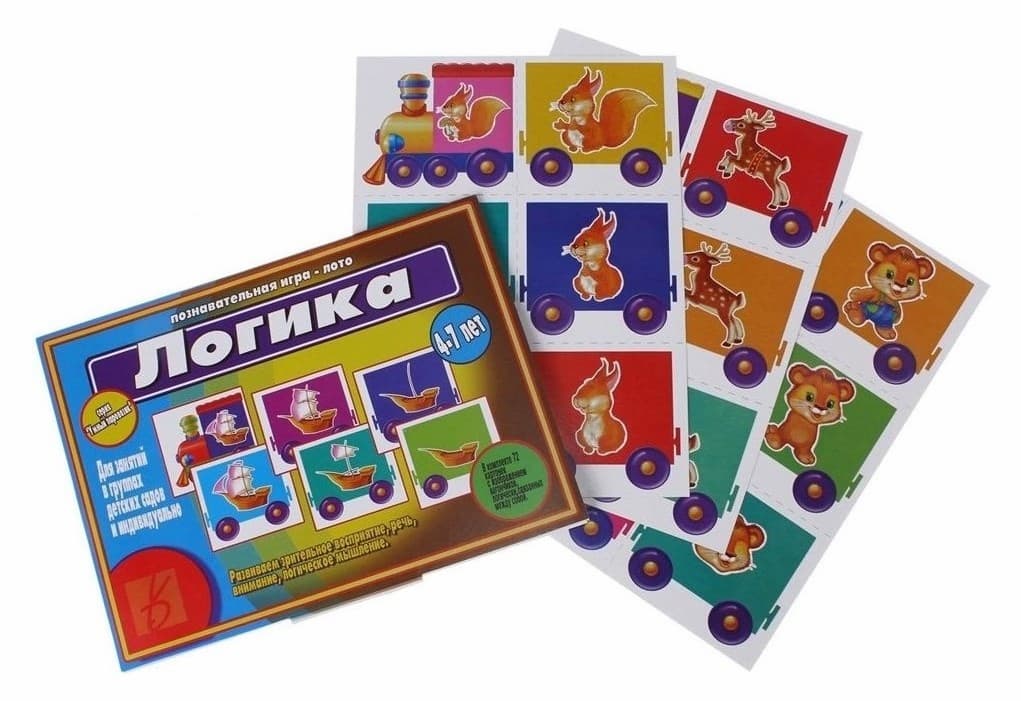Познавательная игра-лото "Логика"