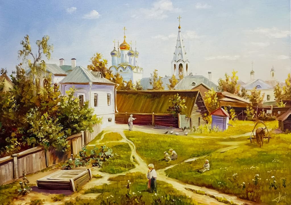 Учебно-методический комплект "Детям о русской живописи"