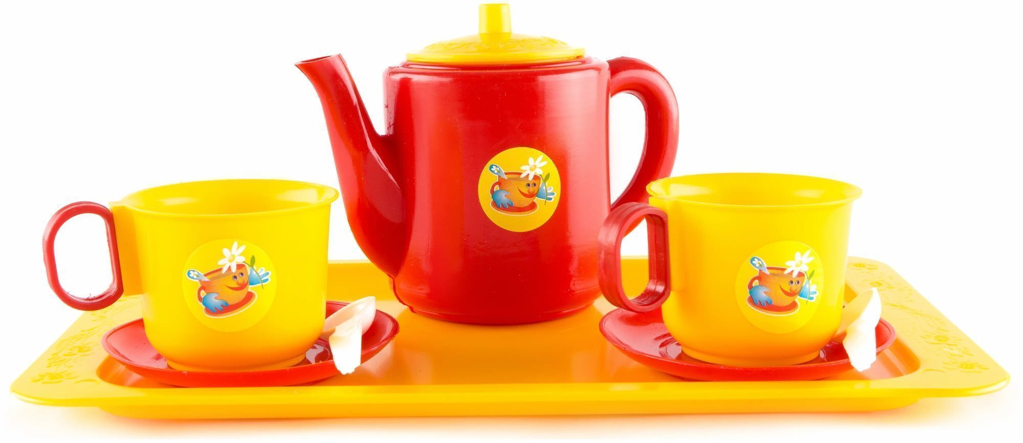 Набор посуды "Хозяюшка" (большой, 20 предметов на подносе)