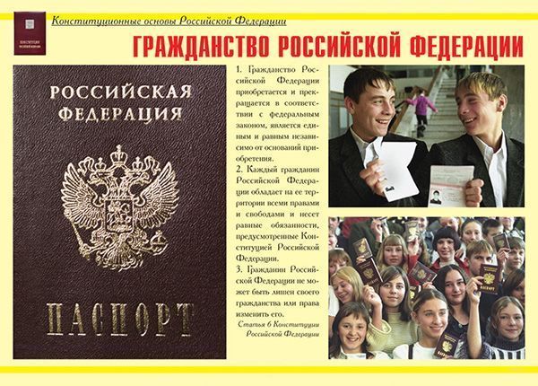 Комплект плакатов "Конституционные основы Российской Федерации" (11 шт., А3)