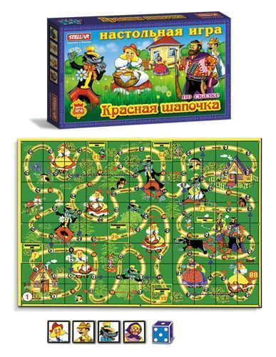 Настольная игра "Красная шапочка"