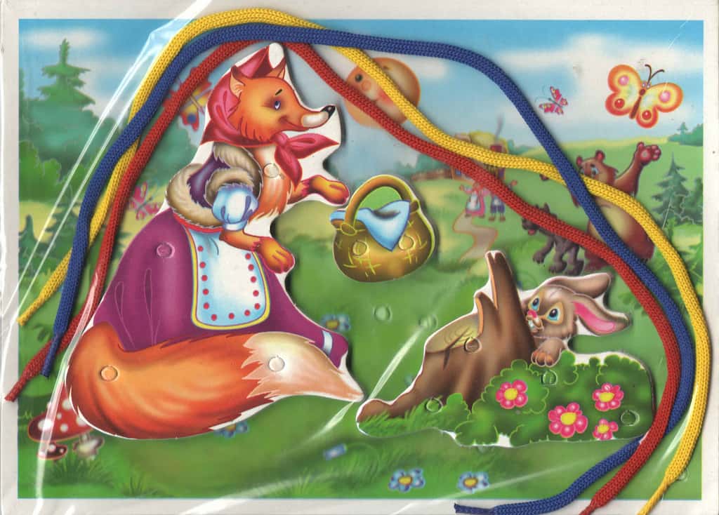 Игра-шнуровка "Колобок"