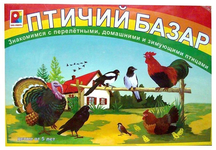 Настольная игра "Птичий базар"