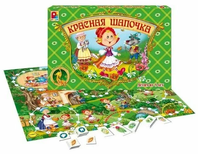 Настольная игра-ходилка "Красная шапочка"