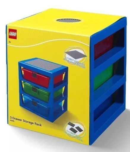 Система хранения 3 Drawer RACK синий LEGO