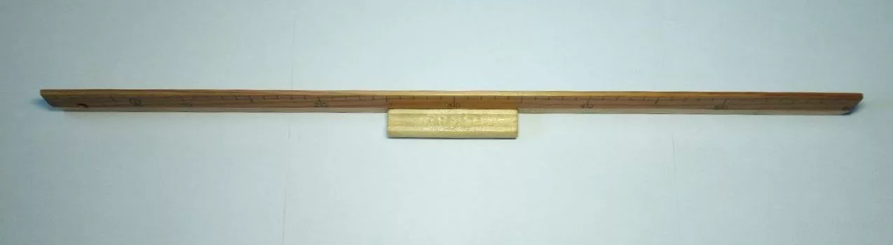 Линейка классная 60см дерев.