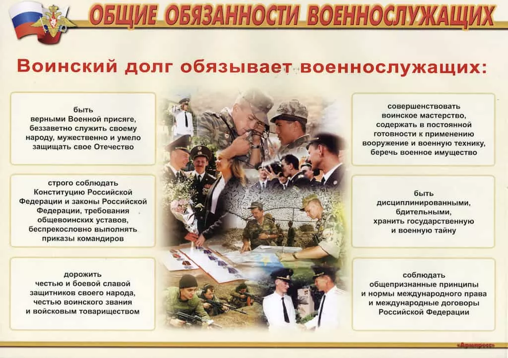 Комплект плакатов "Служу России" (11 шт., А3)