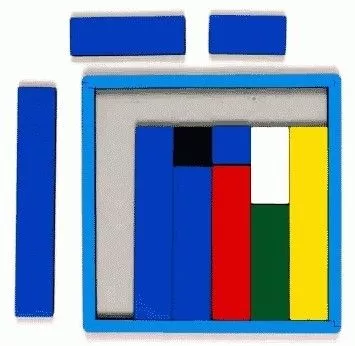 Развивающая игра "Мозаика из палочек"
