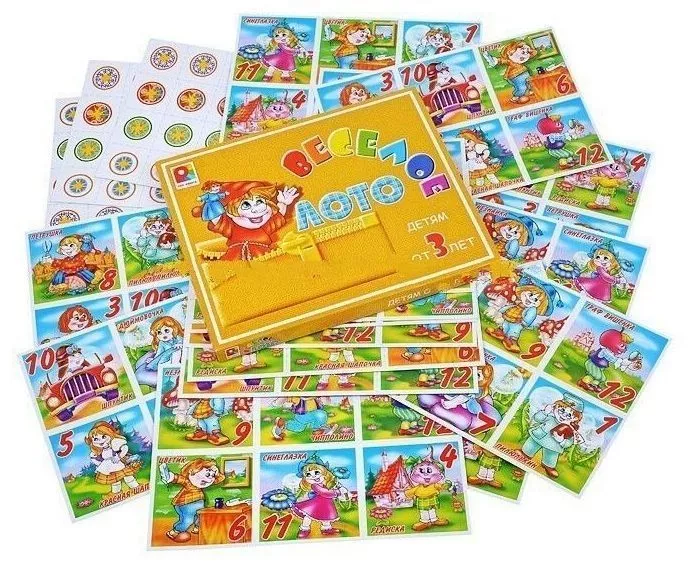 Настольная игра "Веселое лото"