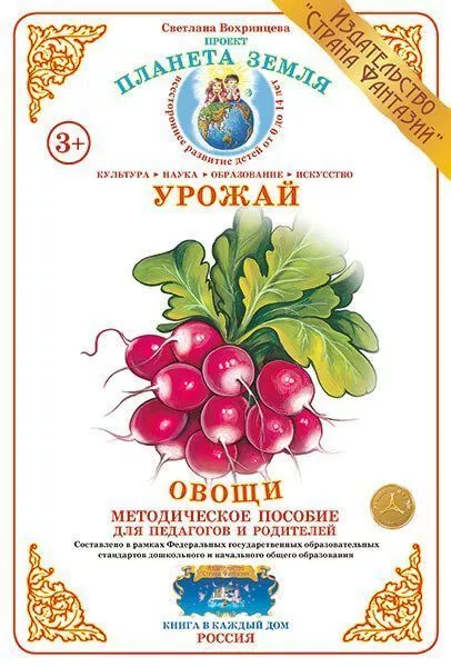 Дидактический материал "Овощи"