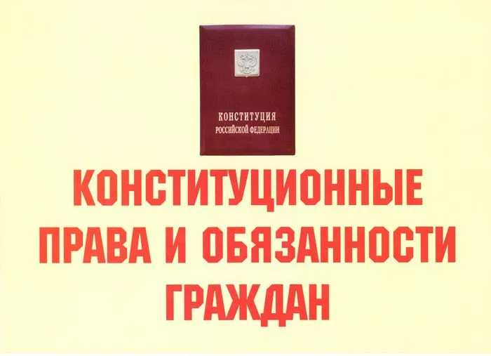 Комплект плакатов "Конституционные права и обязанности граждан" (11 шт., А3)